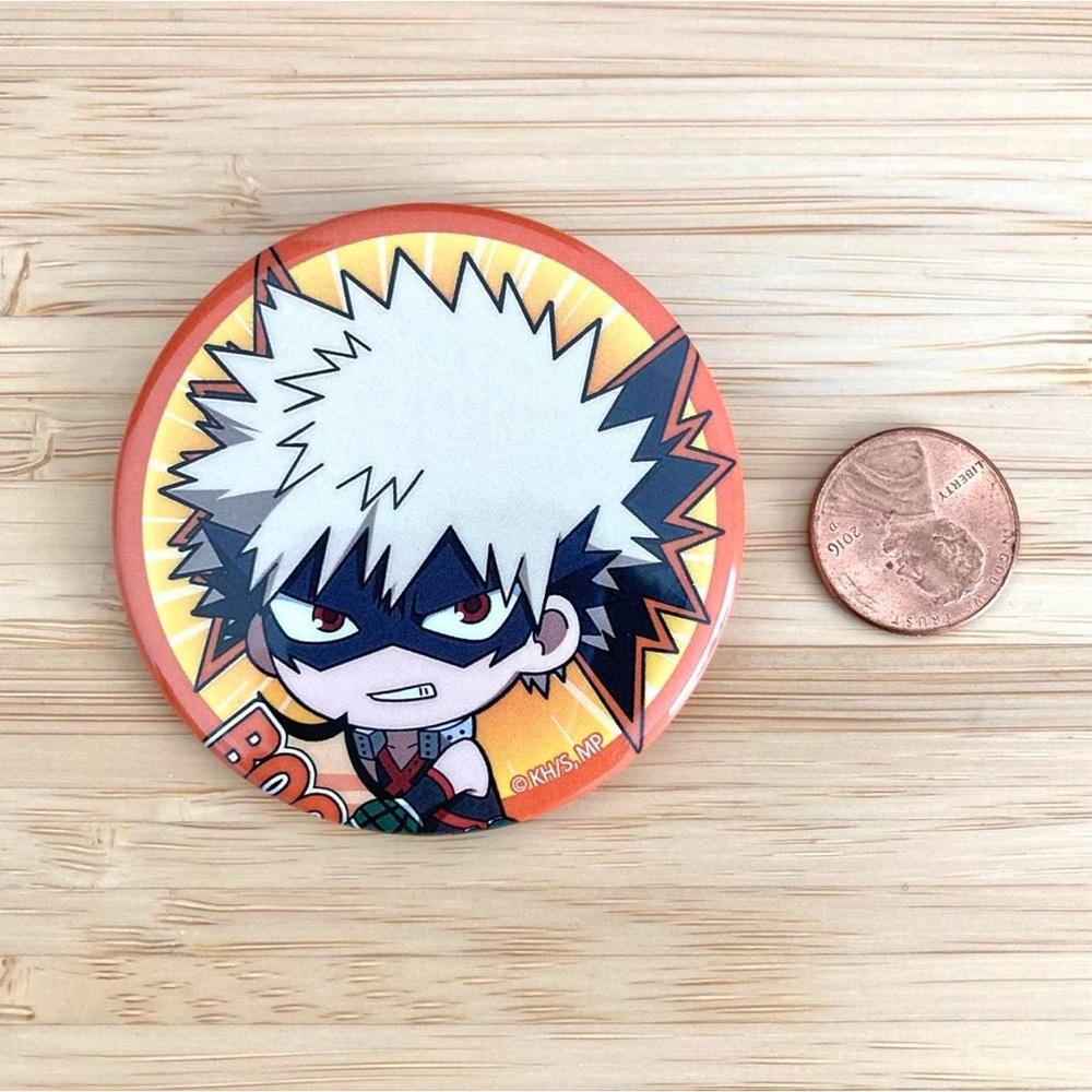 Rare my hero academia can badge bakugo
